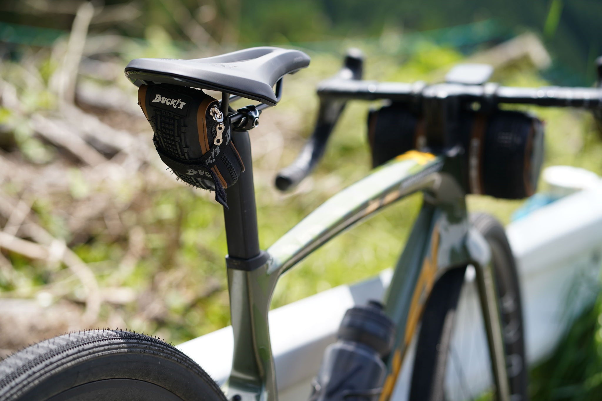 BUCK!T GravelKing GKSK Saddle Bag | Black