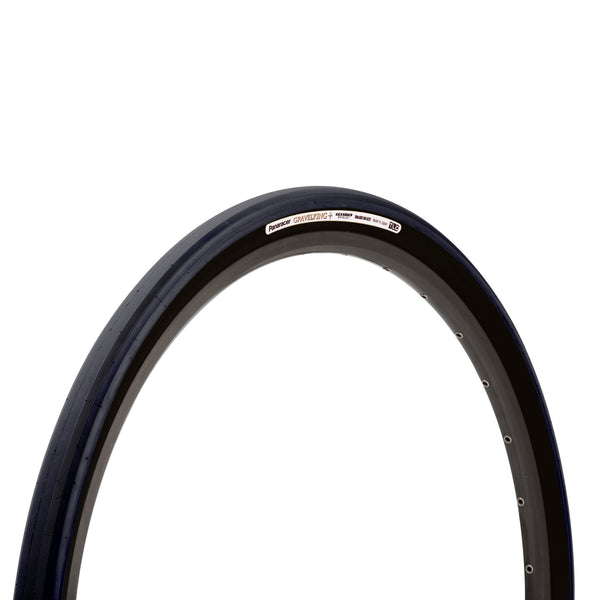 thumbnail image 2 of Panaracer Gravelking SLICK PLUS+ Tires 700x28c Pair – Protite Folding, Black/Black 2 of 6