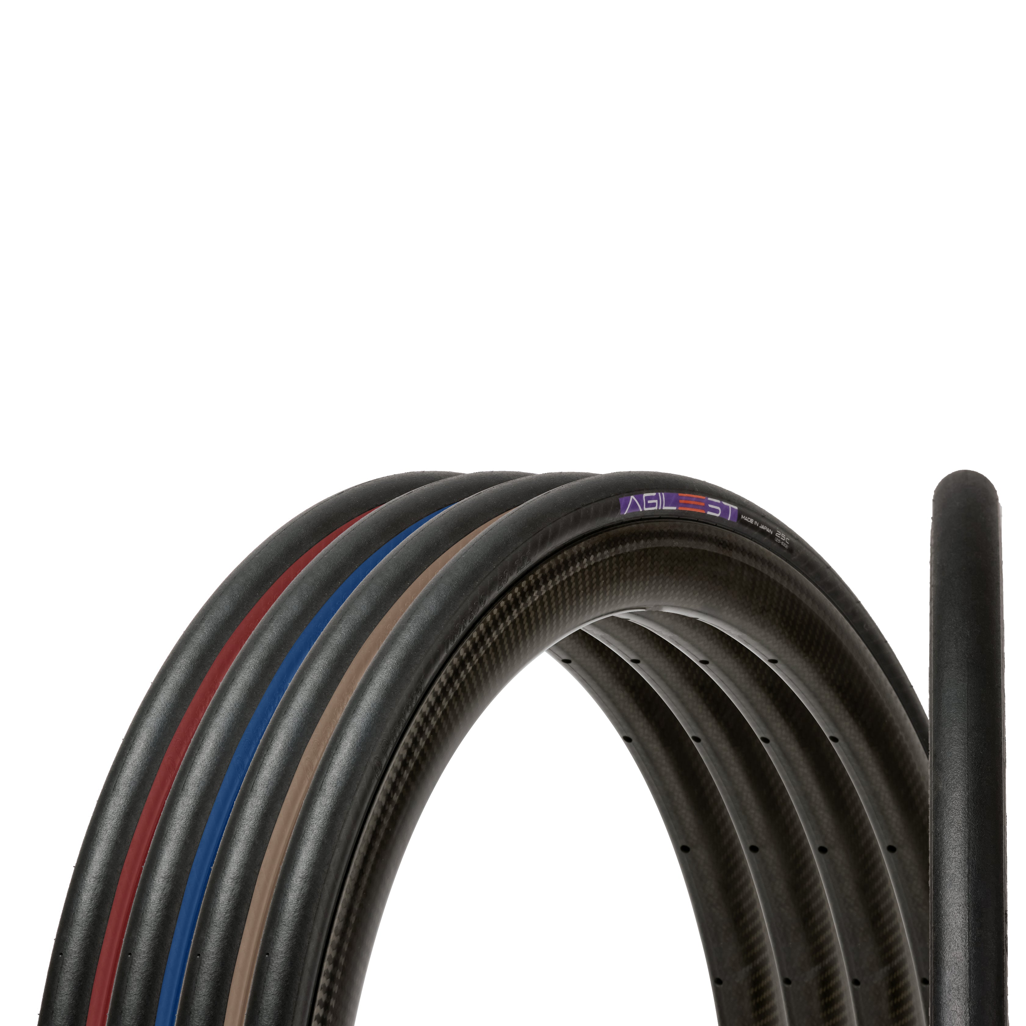 Panaracer Agilest TLR Road Tire 700x30c - Gumwall Brown, Tubeless, 280g, Made In Japan