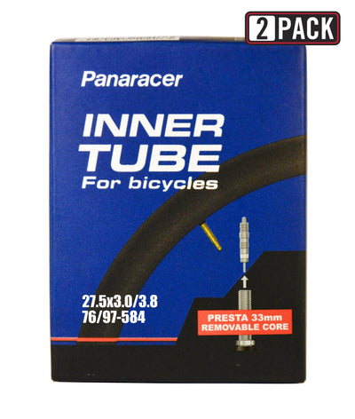 Removable-Core Bicycle Tube (2 Pack) | Presta (French) valve