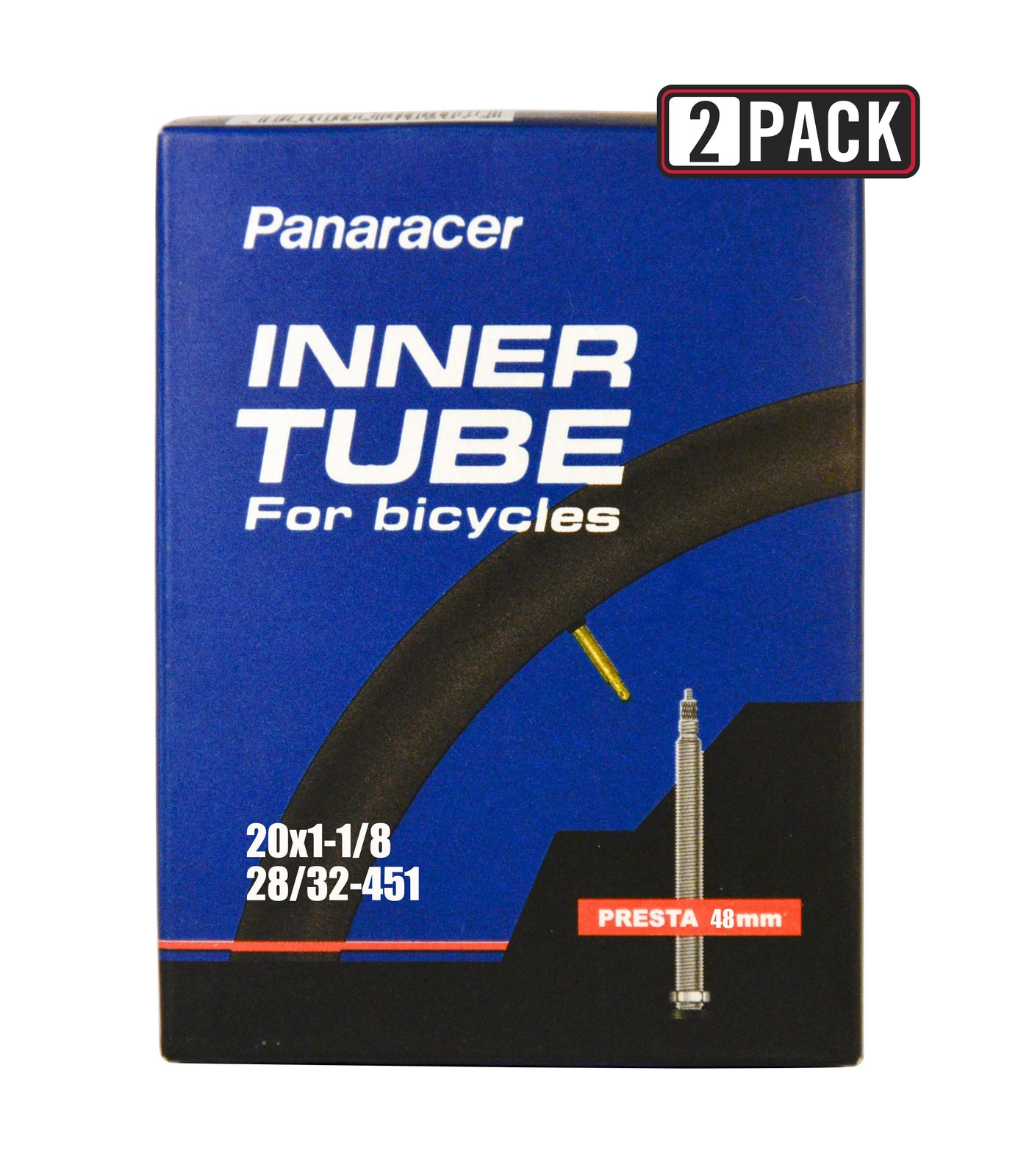 Bicycle Tube (2 Pack) | Presta (French) valve